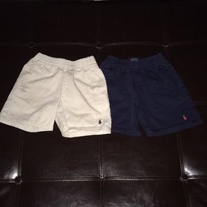 2 Pairs Boys Polo Shorts - 5T
